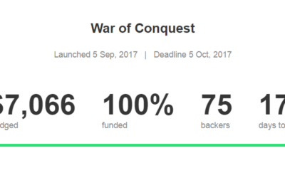 War of Conquest’s Kickstarter Reaches Goal